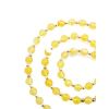 Lemon Amber Beaded Necklace With Bail, image 