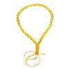 Islamic 33 Olive Shape Amber Prayer Beads, image 