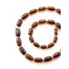 Cognac Amber Beaded Necklace With Bail, image 