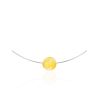 Designer Silver Wire Amber Necklace The Palazzo, image 