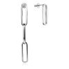Asymmetric Chain Earrings The ICONIC, image 