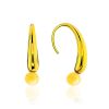Trendy Gilded Silver Amber Earrings The Palazzo, image 