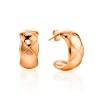 Harlequin Motif Rose Gold Plated Silver Earrings The ICONIC, image 