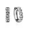 Chain Motif Silver Earrings The ICONIC, image 