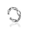 Stylish Chain Design Silver Ear Cuff The ICONIC, image 