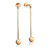 Refined Gilded Silver Dangle Earrings The ICONIC, image 