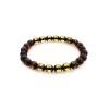 Green Amber Beaded Bracelet, Length: 15, image 