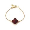 Trendy Gilded Silver Amber Chain Bracelet The Monaco, Length: 16, image 
