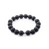 Black Amber Beaded Bracelet The Cuba, image 