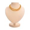 Multicolor Amber Beaded Stretch Necklace, image 