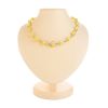 Honey Amber Necklace In Sterling Silver The Algeria, image 