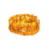 Unpolished Amber Wrap Bracelet, image 