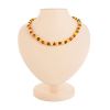 Multicolor Amber Beaded Necklace, image 