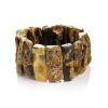 Raw Amber Beaded Bracelet The Volcano, image 