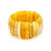 Honey Amber Designer Bracelet The Tangerine, image 
