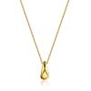 Chic Gilded Silver Amber Necklace The Palazzo, image 