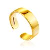 Sleek Gilded Silver Adjustable Ring The ICONIC, Ring Size: Adjustable, image 