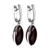 Cherry Amber Earrings In Sterling Silver The Amaranth, image 