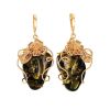 Amber Earrings In Gold-Plated Silver The Dew, image 