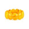 Vintage Style Honey Amber Stretch Bracelet, image 