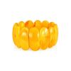 Vintage Style Honey Amber Stretch Bracelet, image 
