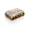 Multicolor Amber Mosaic Jewelry Box, image 