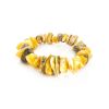 Unpolished Honey Amber Bracelet, image 