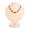 Multicolor Amber Square Beaded Necklace The Sugar, image 