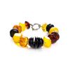 Multicolor Amber Beaded Bracelet, image 