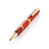 Handmade Padauk Wood Pen With Honey Amber The Indonesia, image 