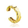 Honeycomb Motif Gilded Silver Ear Cuff The ICONIC, image 