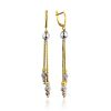 Mix Color Gilded Silver Dangle Earrings The Sparkling, image 