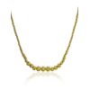 Gilded Silver Beaded Necklace The Sparkling, image 