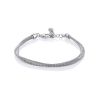Chain-Mail Motif Silver Bracelet The Silk, image 