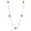 Refined Gilded Silver Beaded Necklace The Silk, image 