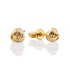 Classy Gilded Silver Stud Earrings, image 
