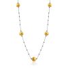 Bicolor Gilded Silver Necklace The Silk, image 