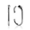 Carabiner Motif Silver Earrings The ICONIC, image 