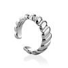 Croissant Motif Silver Ear Cuff The ICONIC, image 