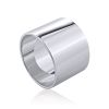 Sterling Silver Wide Band Ring The ICONIC, Ring Size: 6 / 16.5, image 