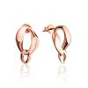 Chic Rose Plated Silver Chain Earrings The ICONIC, image 