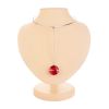 Exclusive Design Silver Amber Necklace The Sangria, image 