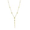 Chic Gilded Silver Tie Necklace The Sparkling, image 