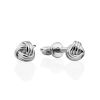 Classy Silver Stud Earrings, image 