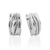 Sleek Silver Earrings, image 