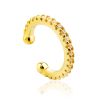 Shimmering Gilded Silver Crystal Ear Cuff The ICONIC, image 