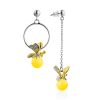 Charming Amber Mismatched Earrings The Bee, image 
