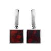 Geometric Amber Earrings The London, image 
