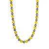 Stunning Amber And Silver Ball Beaded Necklace The Goddes, image 
