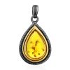 Versatile Amber Pendant, image 